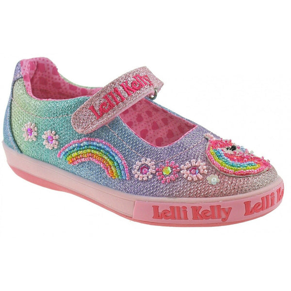 Lelli Kelly Rainbow Unicorn Girls Shoes *NEW 2020 STOCK*