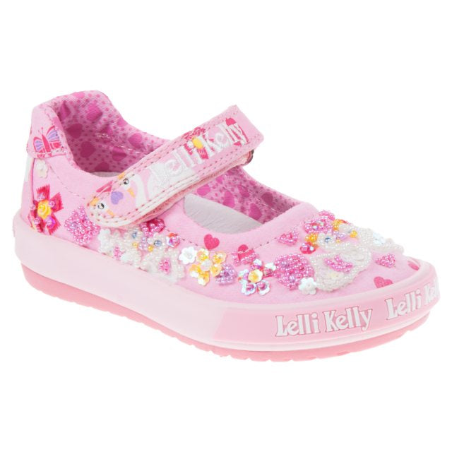 Lelli Kelly Swan Pink Girls Shoes *NEW 2020 RANGE*
