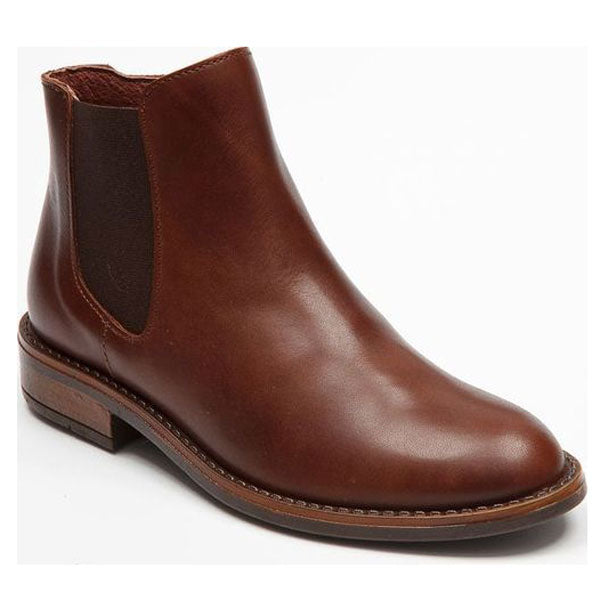 Bellamy Dark Tan Chelsea Ankle Boots