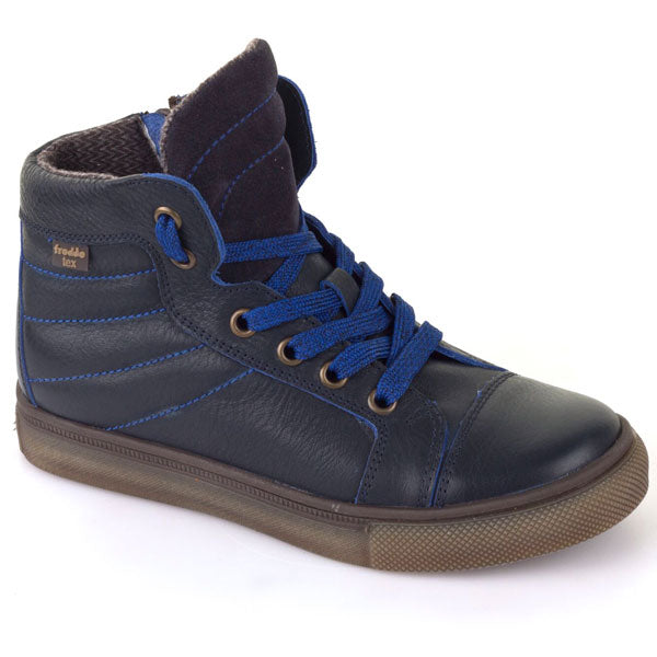 Frodo G3110086 Lace & Zip Navy Blue Boots