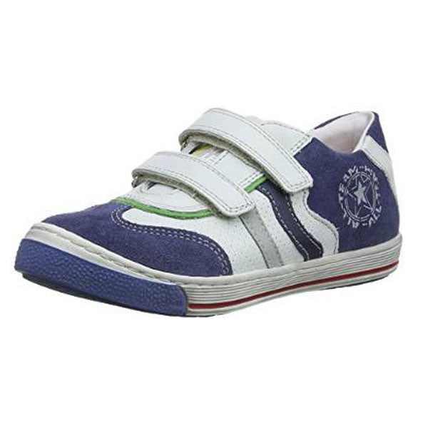 Froddo G3130052-1 White & Blue Velcro Shoes