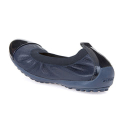 Geox J Piuma Navy Blue Ballerina Shoes