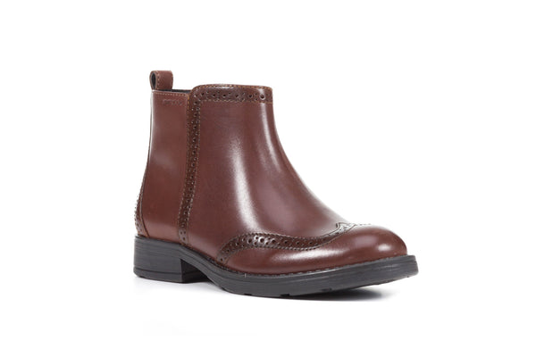 Geox J Sofia Short Tan Boots