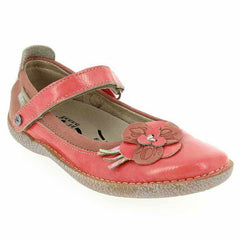 Noel Coraly Coral Patent Velcro Shoes