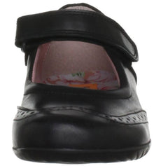 Petasil Expo 3 Black Velcro School Shoes