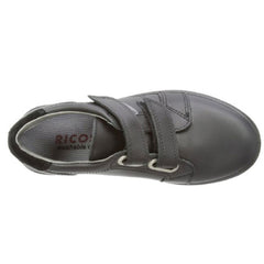 Ricosta Burt Black Velcro School Shoes