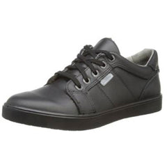 Ricosta Ray Black Lace School Shoes