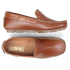 Step 2wo Brad Tan Slip On Loafer Shoes