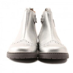 Start-rite Silver Chelsea Ankle Boots