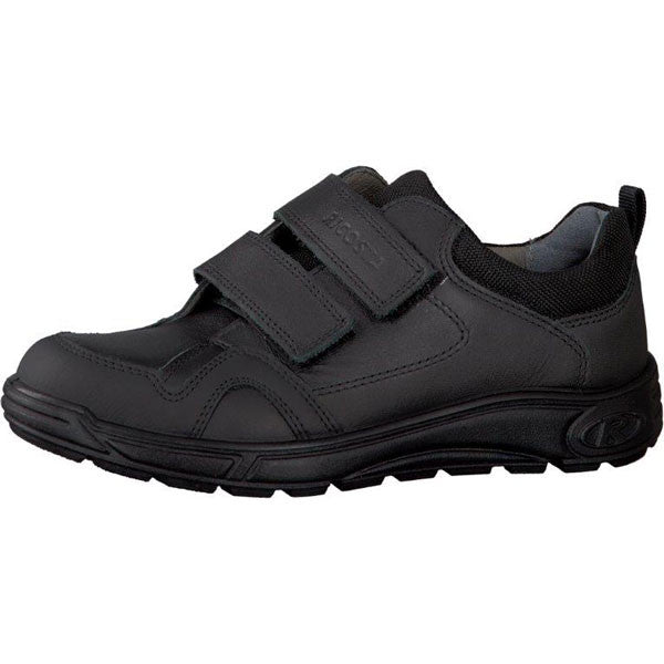 Ricosta Tamo Black Velcro School Shoes