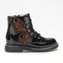 Lelli Kelly LK6540 Ali Di Fata Girls Black Patent Boots