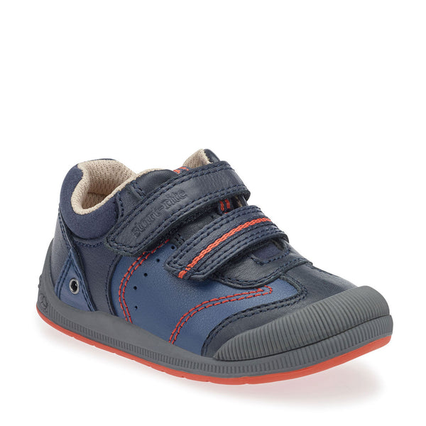 Startrite Tough Bug Boys Navy Shoes