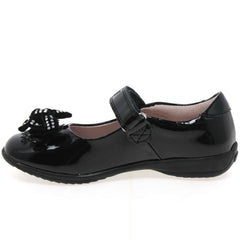 Lelli Kelly LK8204 Adele Black Patent Velcro School Shoes